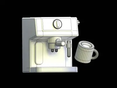 coffee maker 3D model buy