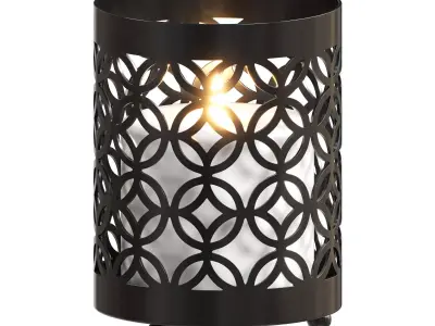Moroccan Lanterns 02 3D model