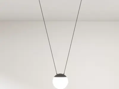 Modern Pendant Lamp - Mine Space 3D model