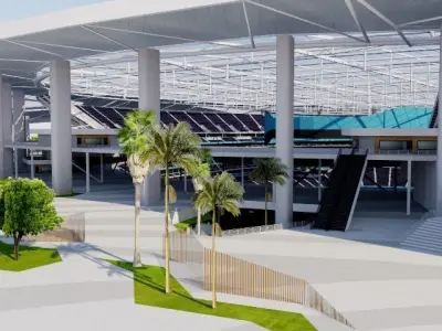 SoFi Stadium - Los Angeles - USA 3D model