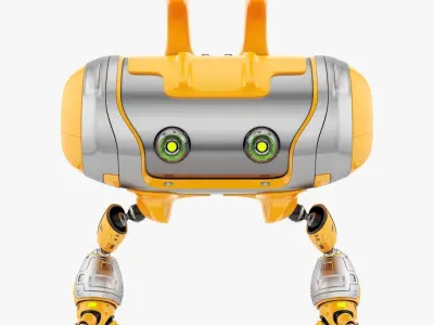 Funny Aerial CUTAN drone 3D model