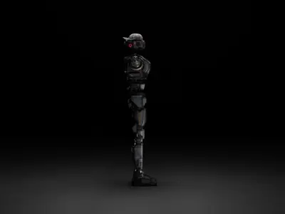 Sci Fi Robot Model V3 3D model