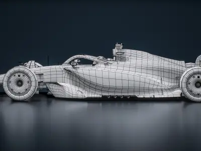  Williams FW47 Formula 1 2025 F1 Race Car 