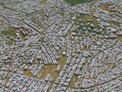 Bafoussam - Cameroon 3D model