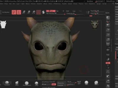 Moob Creature 3D model