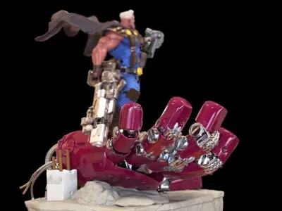 Cable Marvel 3D Model Ready to Print 3D print model