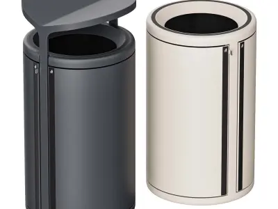 Waste bin Tonyo 01 3D model