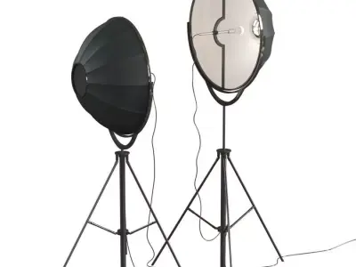 Pallucco Fortuny Moda Floor Lamp 3D model