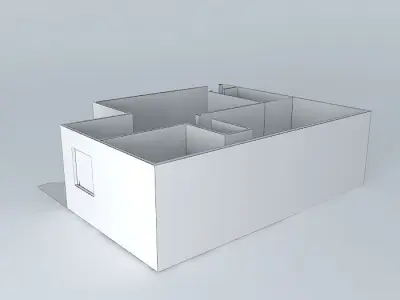 patricia floor plan of apartment Free 3D model