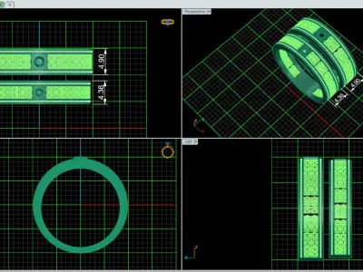 WEDDING RING 3D print model