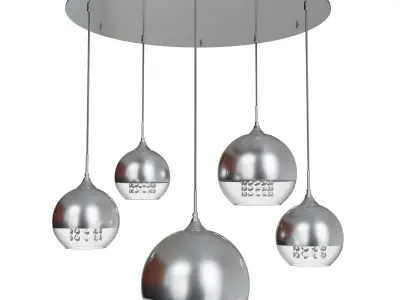 Pendant lamp Fermi P140-PL-170-5-N 3D model