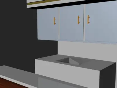 AUTODESK MAYA HOUSE INTERIOR DESIGN 3D model