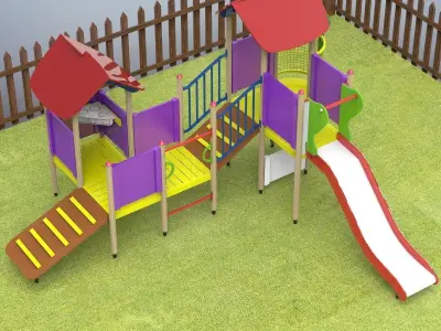 Kids Playground 3D model