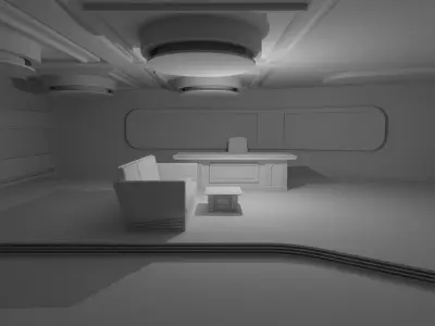 Talk Show Studio No Material