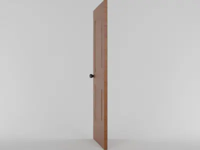 Simple Door 3D model