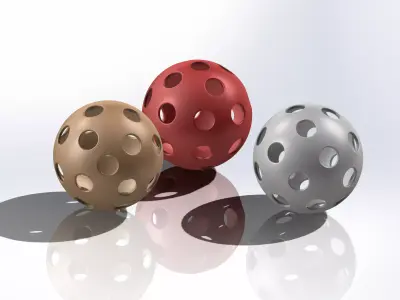 Floorball 3D print model