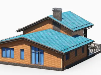 Residential House 64 3D model