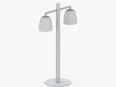 1386 - Table Lamp Low-poly 3D model