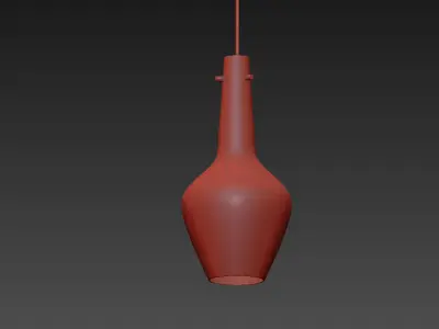 CAPRI TALL PENDANT By Jonathan Adler 3D model