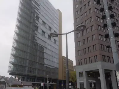 Street Light 15 version 2 3m with pole 3 Low-poly 3D model