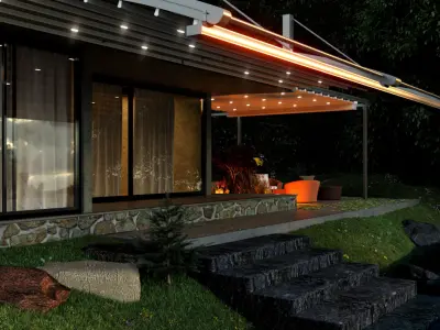 Forest House 3D model