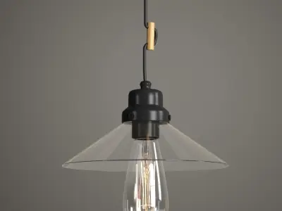 Hanging lamp LOFT HOUSE P-115 3D model