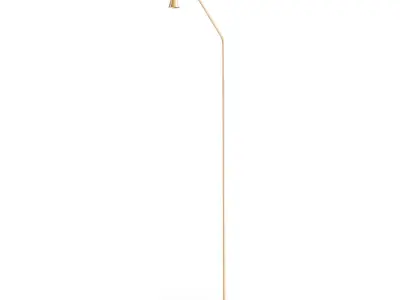 Austere floor lamp 3D model