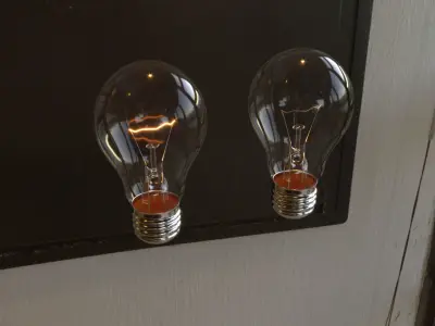 Incandescent Bulb 3D model