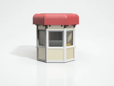 Coffee Shop 3D model