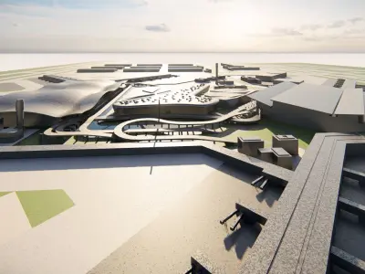 3D Airport-Airport 3D model