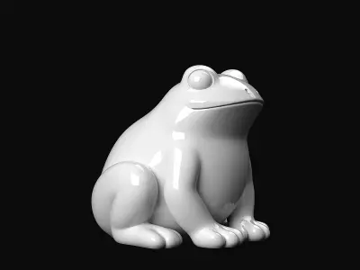 Frog Decorative 3D print model