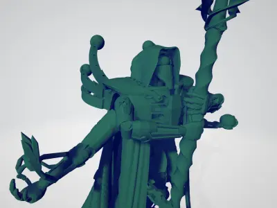 Space robot Technician 3D print model