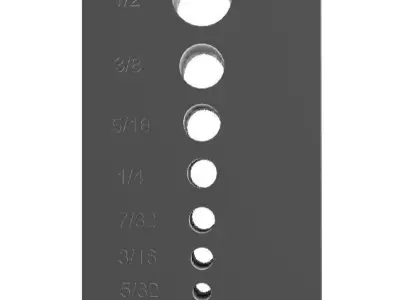 Precision V Block Drill Jig 3D print model