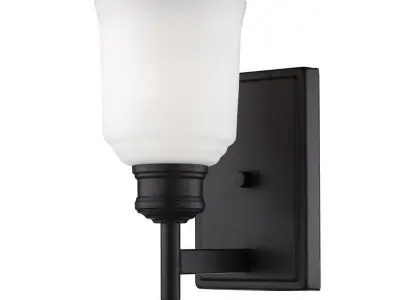 Zeke Light Armed Sconce 3D model
