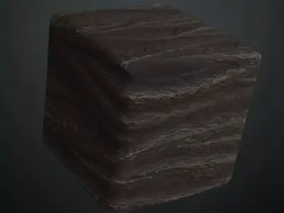 Charred Dark Rough Wood PBR Seamless Texture