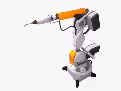 Industrial Robot 3D model