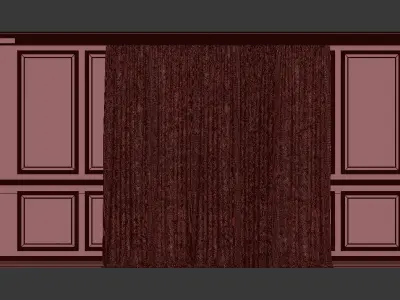 Curtain Set 193 3D model
