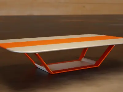 Sci-fi table 3D model