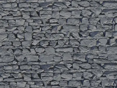 Old Stone Wall Pbr Texture