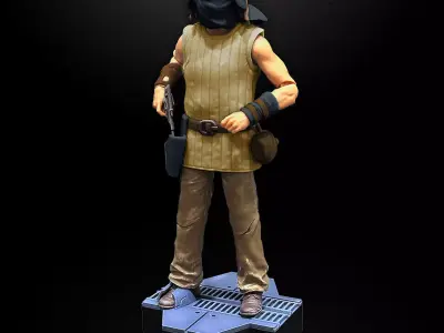 Velken Tezeri One12 scale figure custom kit 3D print model