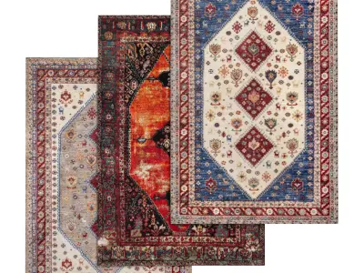 Rug Set 526 3D model