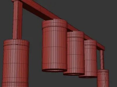 BRASS FRAME 3D model