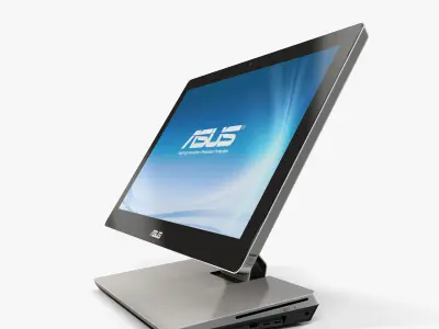 Asus ET-2300 all-in-one PC Low-poly 3D model