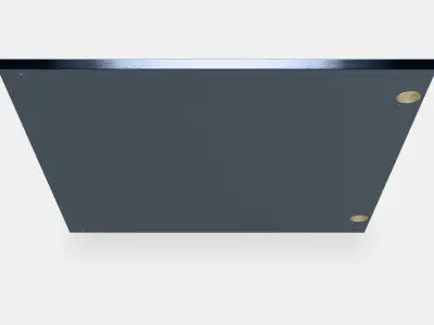 RIKSVIKEN Door 1 Low-poly 3D model