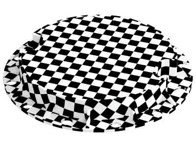 Sewage hatches Low-poly 3D model