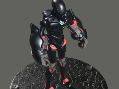 3D robot sybork 3D model