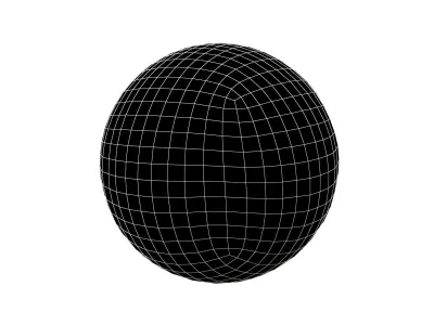 Nebula Ball v1 001 Low-poly 3D model