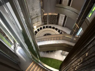 Hall   dinning room    Stairs  3D model