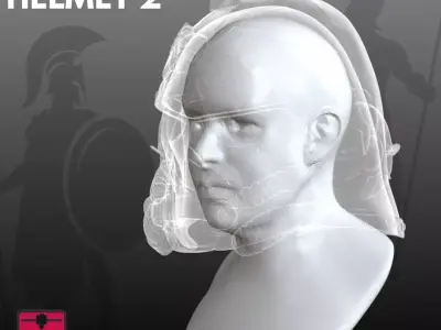 Cosplay Helmets STL Collectible 3D Models 2 3D print model