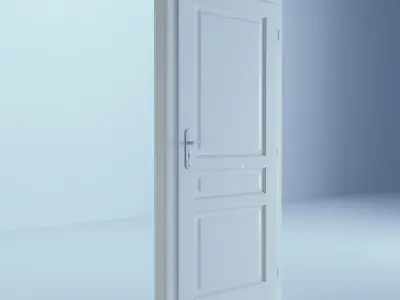 White Door 20 3D model